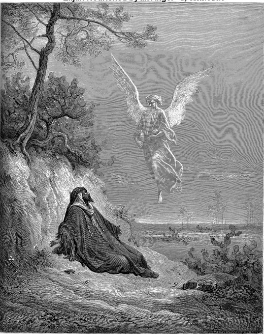 Elijah Nourished by an Angel