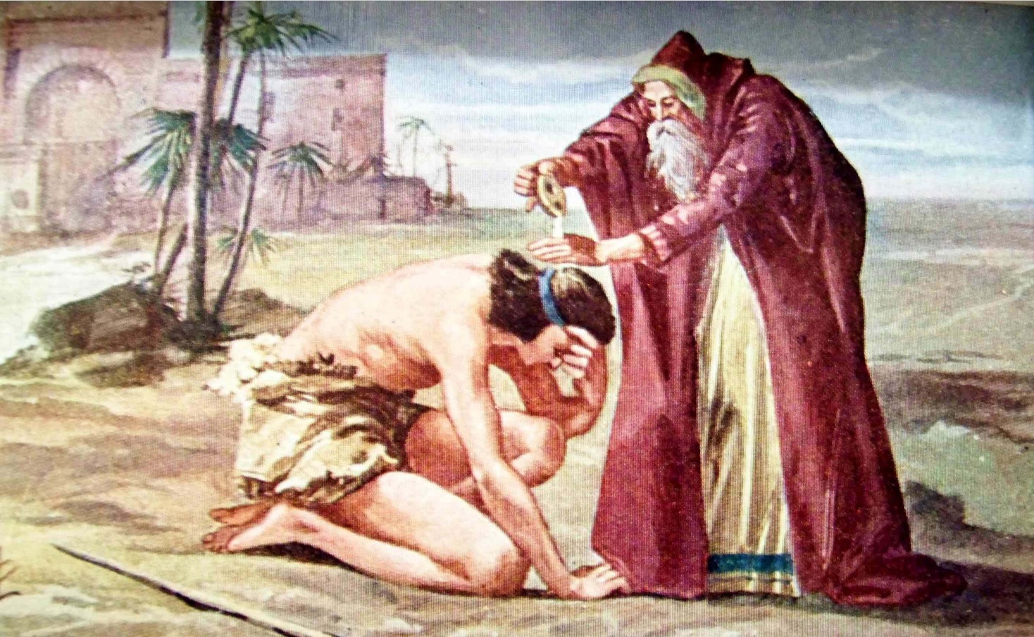 Samuel Anoints Saul as King of Israel