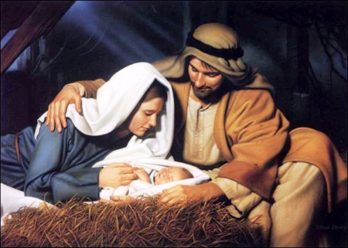 Jesus in manger