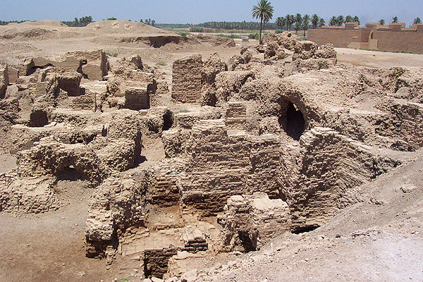 Nebuchadnezzar II palace ruins