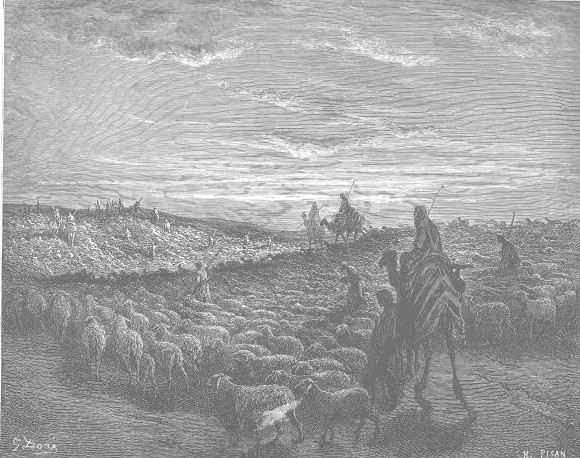 Abraham Journeying Into the Land