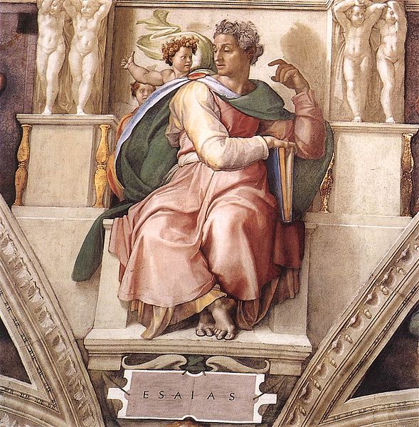 Isaiah by Michelangelo