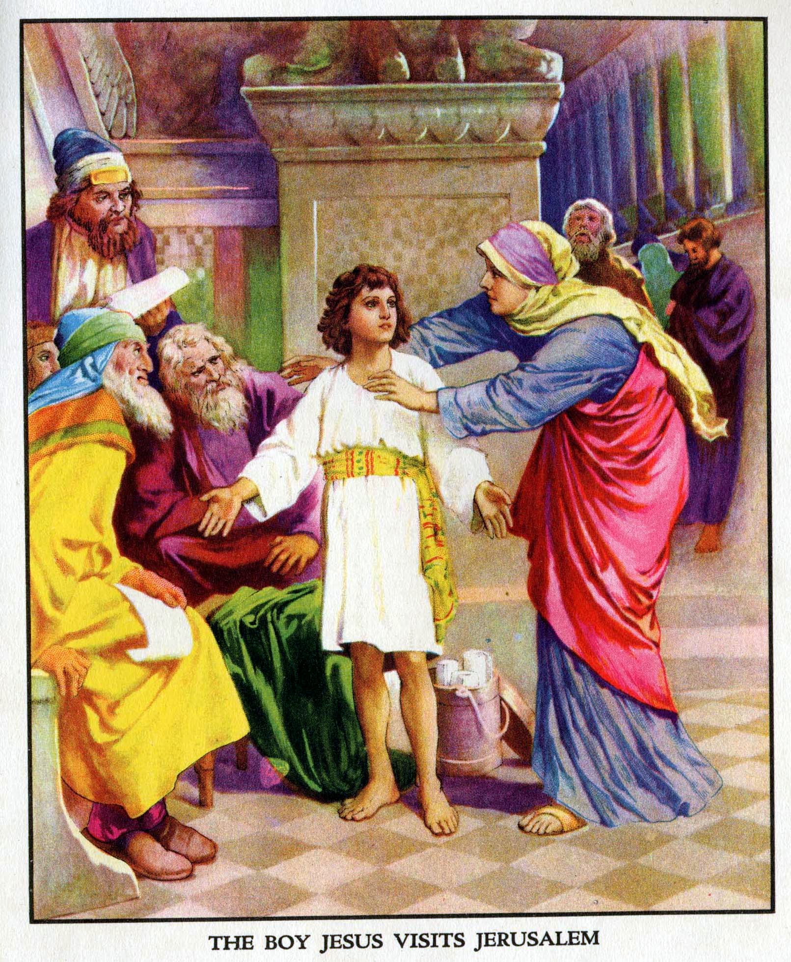 The Boy Jesus Visits Jerusalem