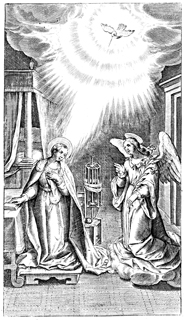 Gabriel visits Mary