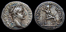 Tiberius Denarius Tribute Penny