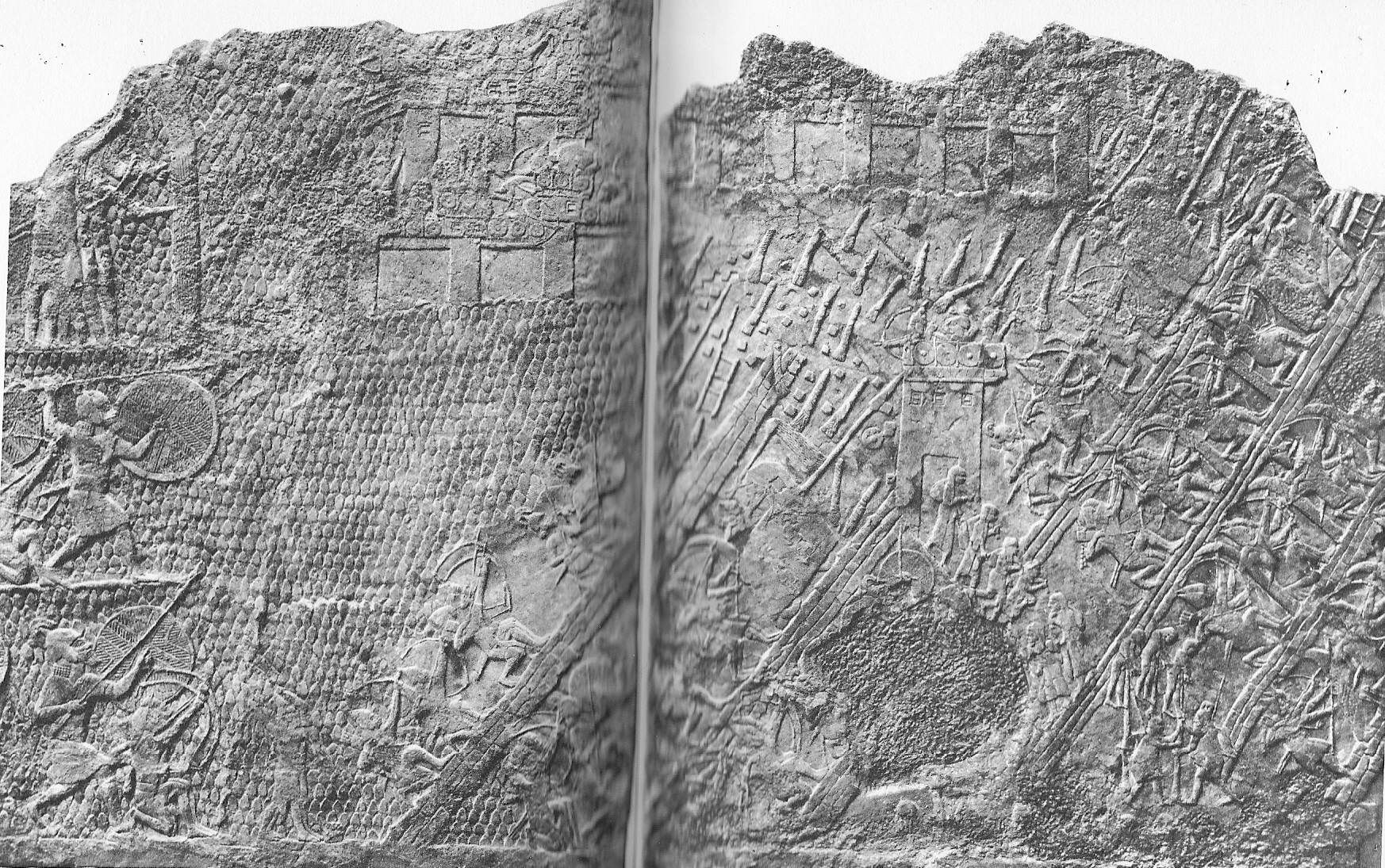 Assyrians battle against Israel at Lachish