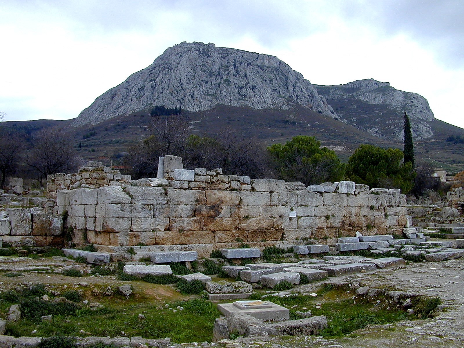 The Bema Seat at Corinth