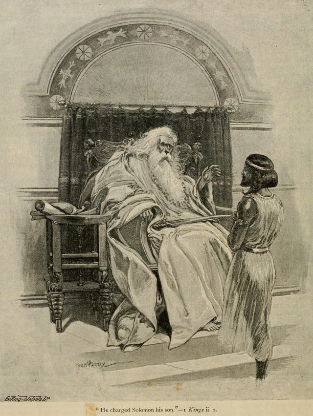 David Teaches Solomon