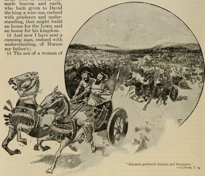 Solomon Chariots and Horsemen