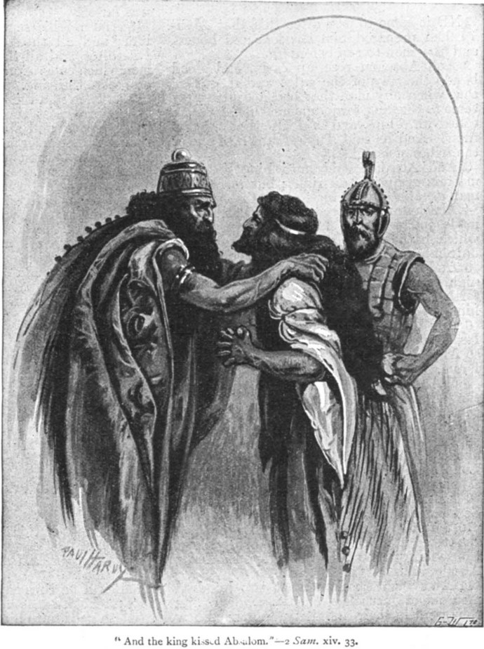 David Welcomes Absalom with a Kiss