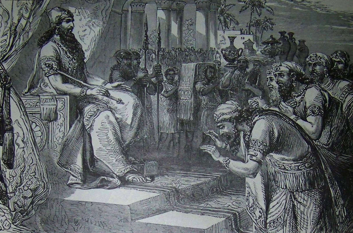 Solomon Receiving Homage from the Princes of Israel