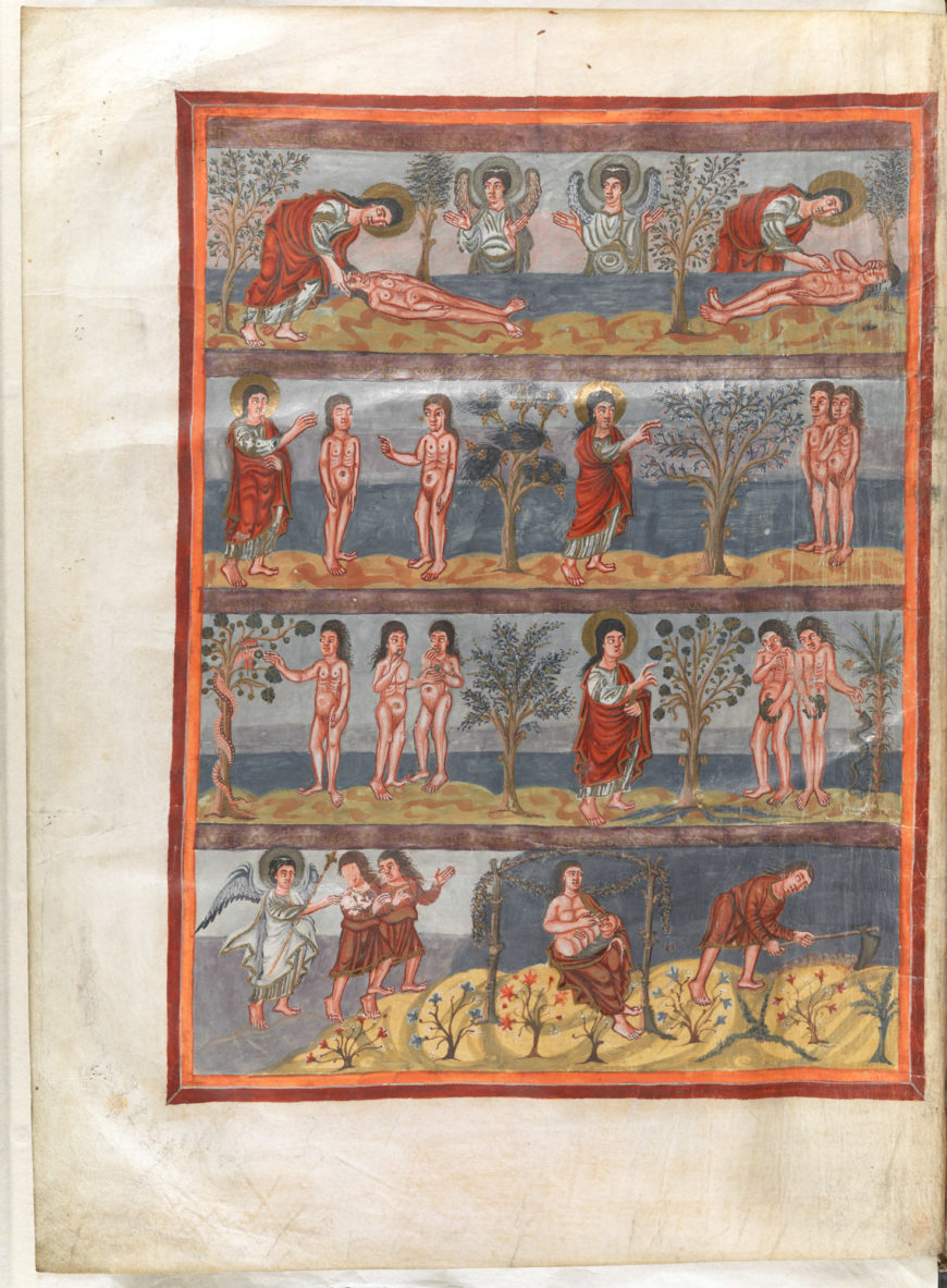 A full-page illustration