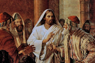 Jesus Talking to the Religious Leaders