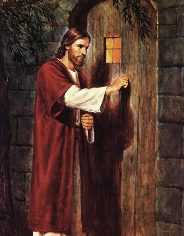 Jesus Knocking on a door