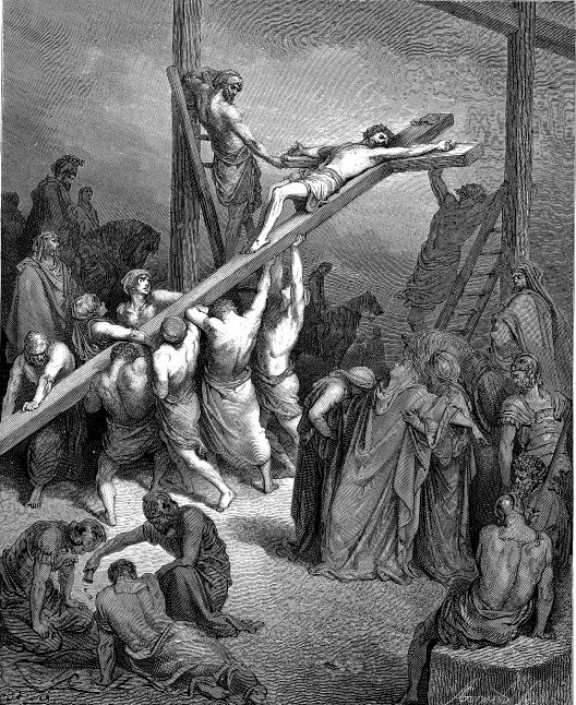 Erection of Jesus' Cross