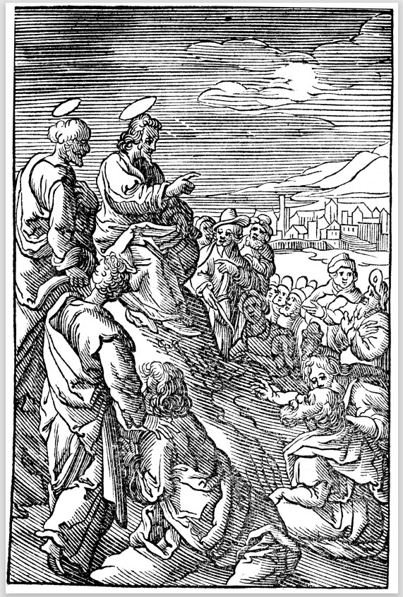 Newly Appointed Disciples Preach