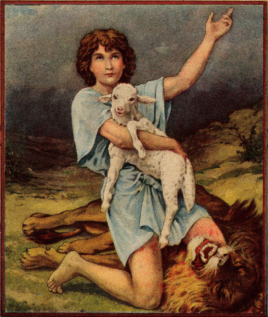 David Kills Lion Saves Lamb